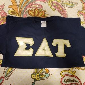 Sigma Delta Tau crew neck tshirt